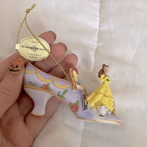 Disney “Belle” shoe slipper ornament